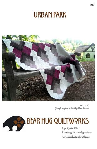 URBAN PARK BY LISA ROUTH ALLEY OF BEAR HUG QUILTWO