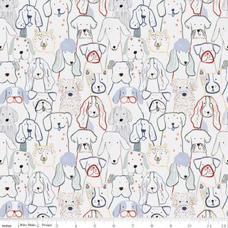 FLANNEL INKY DOG CLUB GRAY