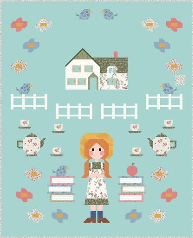 ANNE OF GREEN GABLES DIGITALLY-PRINTED ANNE OF GRE