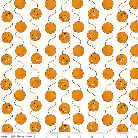 COSTUME MAKER'S ACT II JACK-O-LANTERN BALLOONS WHI