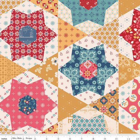 AMERICANA STARS 57/58" HOME DECOR MULTI