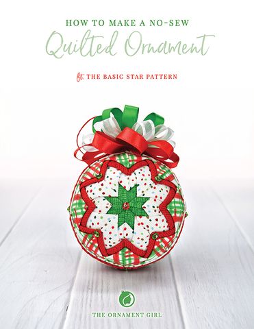 NO SEW ORNAMENTS (STAR) BY THE ORNAMENT GIRL