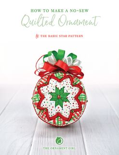 NO SEW ORNAMENTS (STAR) BY THE ORNAMENT GIRL