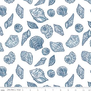 OCEAN OASIS 108" WB SEASHELLS WHITE