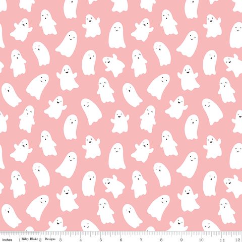 HEY PUMPKIN GHOSTS PINK