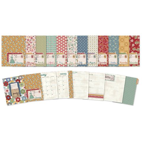 LORI HOLT 2025 SEW & STITCH BINDER CALENDAR