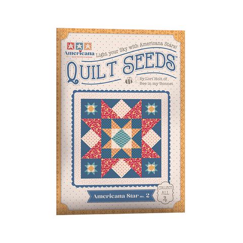 LORI HOLT QUILT SEEDS PATTERN AMERICANA STARS NO.