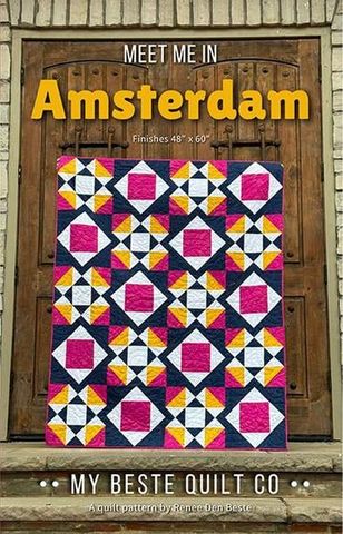 MEET ME IN AMSTERDAM BY MY BESTE QUILT CO