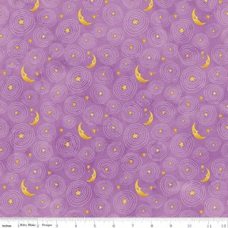 GHOUL FRIENDS STARS AND MOON PURPLE