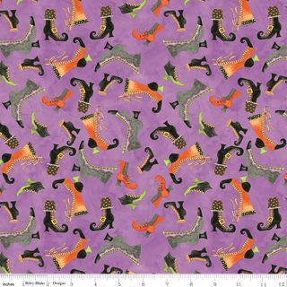 GHOUL FRIENDS BOOTS TOSS PURPLE