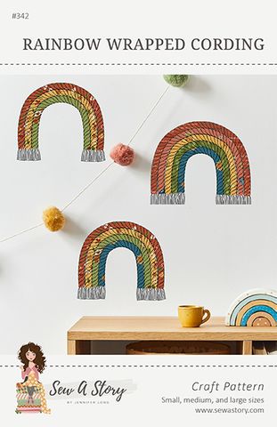 MACREME RAINBOW BY JENNIFER LONG OF SEW A STORY