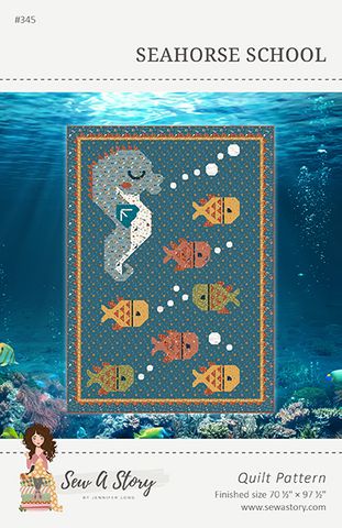 SEAHORSE SCHOOL BY JENNIFER LONG OF SEW A STORY