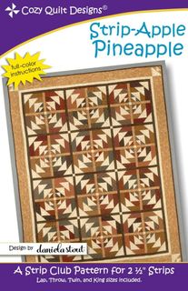 STRIP-APPLE PINEAPPLE BY COZY QUILT DESIGNS