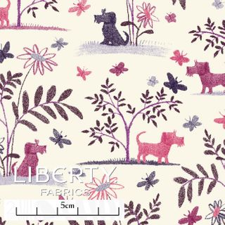 TANA LAWN STORYBOOK COLL PLUM DOG 03631161A