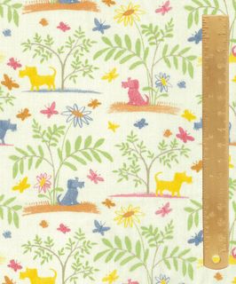 TANA LAWN STORYBOOK COLL PLUM DOG 03631161B