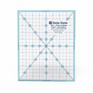 LORI HOLT CUTE CUTS� TRIM-IT� RULER 8 1/2" X 10 1/