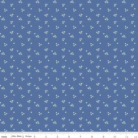 BLUEGRASS CHARM FLORAL BLUE