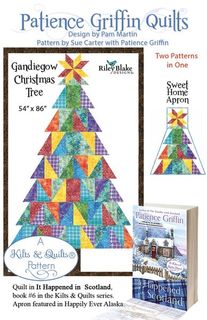 GANDIEGOW CHRISTMAS TREE BY PATIENCE GRIFFIN QUILT