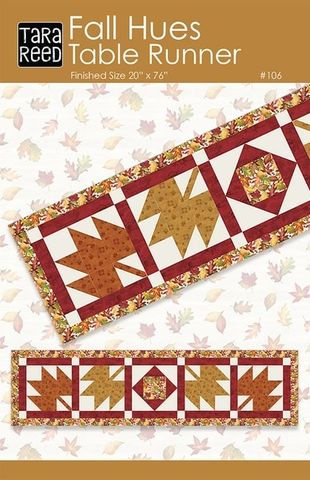 FALL HUES TABLE RUNNER BY TARA REED