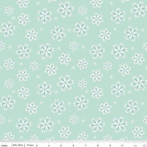 FLANNEL SNOWFLAKES SONGBIRD