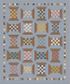 HONEY LOCUST CHECKERED SPOOLS QUILT KIT