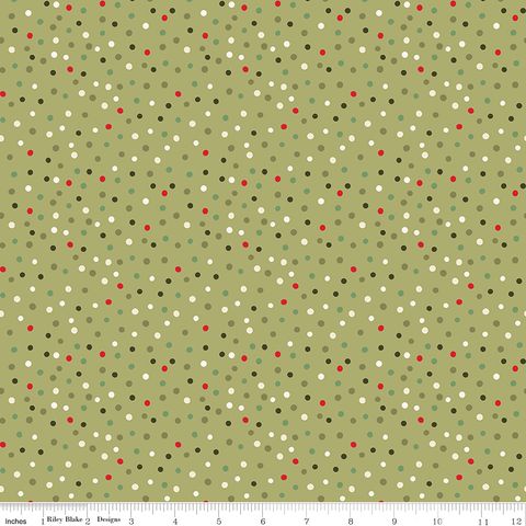 GLISTEN DOTS OLIVE