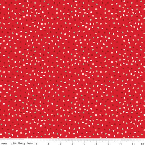 GLISTEN DOTS RED