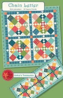 CHAIN LETTER QUILTS AND RUNNERS BY HEATHER PETERSO