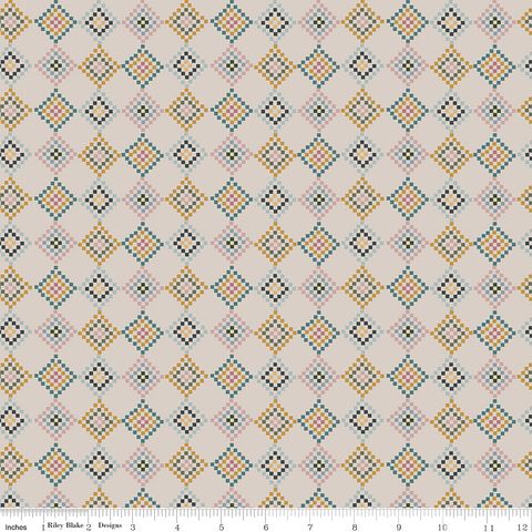 HONEY LOCUST PATCHWORK LINEN