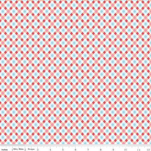 LOVE NOTES PLAID APRICOT