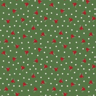 MISTLETOE & HOLLY MISTLE SCATTERED BELLS CLOVER