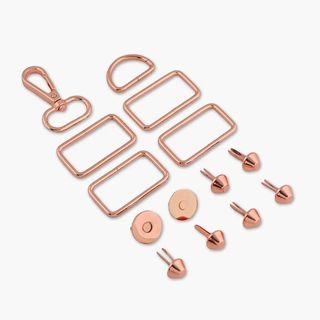 SALLIE TOMATO MOLLY BAG HARDWARE KIT ROSE GOLD