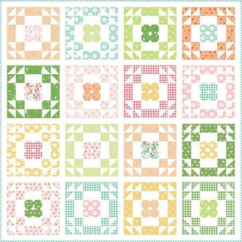 GRACEY LARSON DANCING BUTTERCUPS QUILT PATTERN