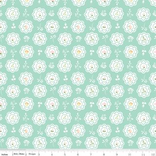 SUMMER SKIES AND FIREFLIES DOILIES AQUA