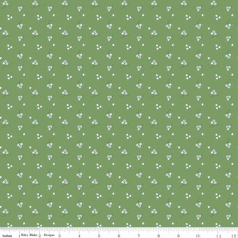 BLUEGRASS CHARM FLORAL GREEN