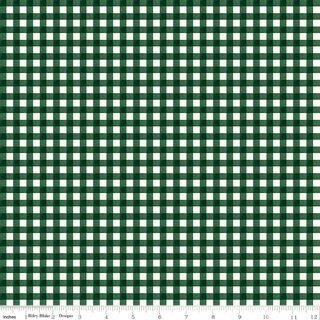 CHARMING CHRISTMAS GINGHAM GREEN