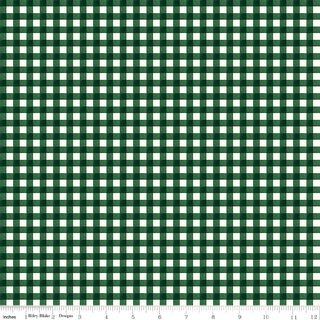 CHARMING CHRISTMAS GINGHAM GREEN