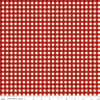 CHARMING CHRISTMAS GINGHAM RED