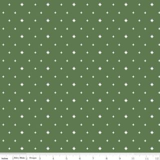 CHARMING CHRISTMAS STARS GREEN