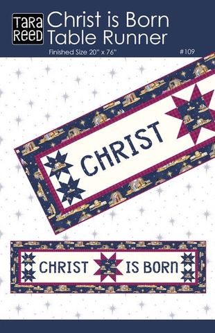 CHRIST IS BORN RUNNER BY TARA REED