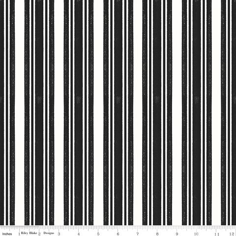 CLASSIC CHRISTMAS STRIPE BLACK