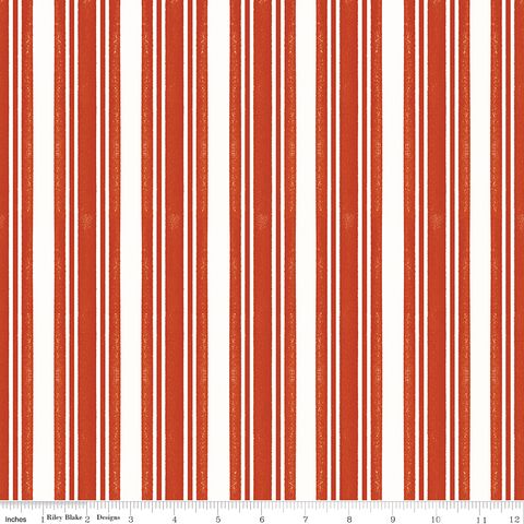 CLASSIC CHRISTMAS STRIPE RED