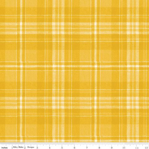 CLASSIC CHRISTMAS PLAID YELLOW