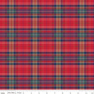MORE CHRISTMAS WISHES LUMBERJACK RED