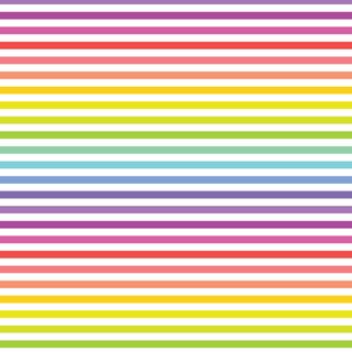 FUNDAMENTALS 1/4 STRIPE RAINBOW