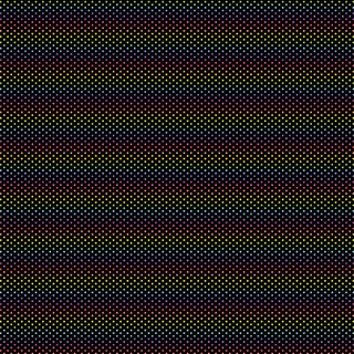FUNDAMENTALS 1/16 SPOT RBOW BLK