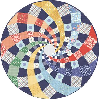 SPACE AND COUNTER SPACE QUILT PATTERN