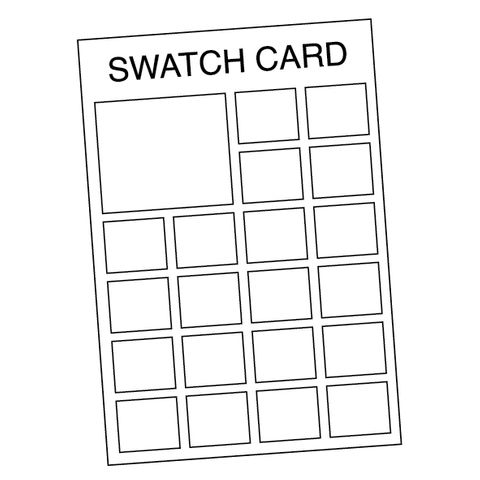 SHADES SWATCH CARD 55SKU