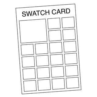 SHADES SWATCH CARD 55SKU