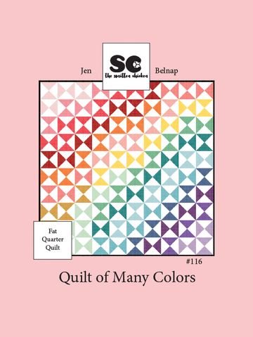 QUILT OF MANY COLOURS PATTERN